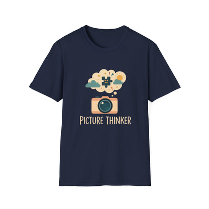 Picture Thinker Shirt – Creative Autism Awareness & Puzzle Thinking T-shirt