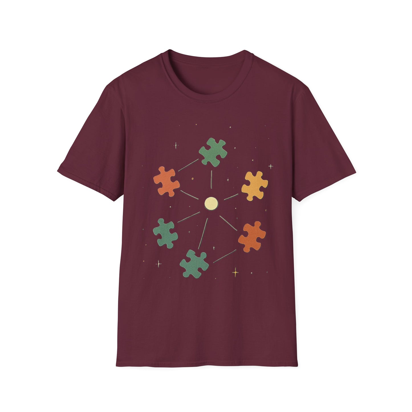 Puzzle Pieces of Unity Shirt – Autism Awareness & Inclusion T-Shirt | Celebrating Neurodiversity
