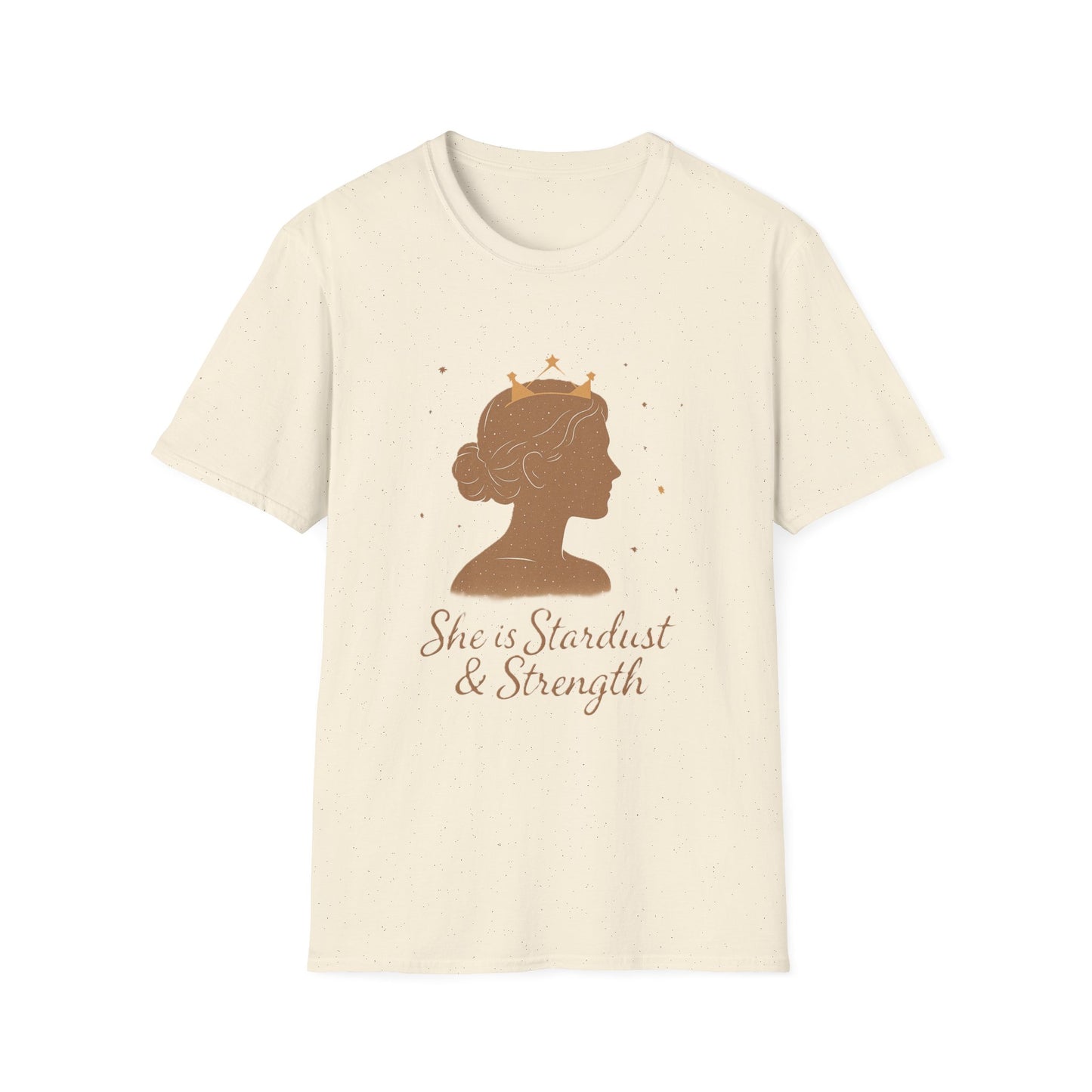 She is Stardust & Strength Shirt – Inspirational T-shirt Celebrating Inner Power and Resilience