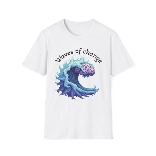 Waves of Change T-Shirt - Soft Unisex Tee