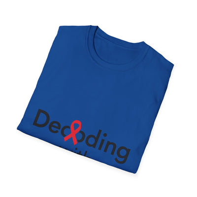 Decoding with Courage Dyslexia Awareness T-Shirt - Soft Unisex Tee