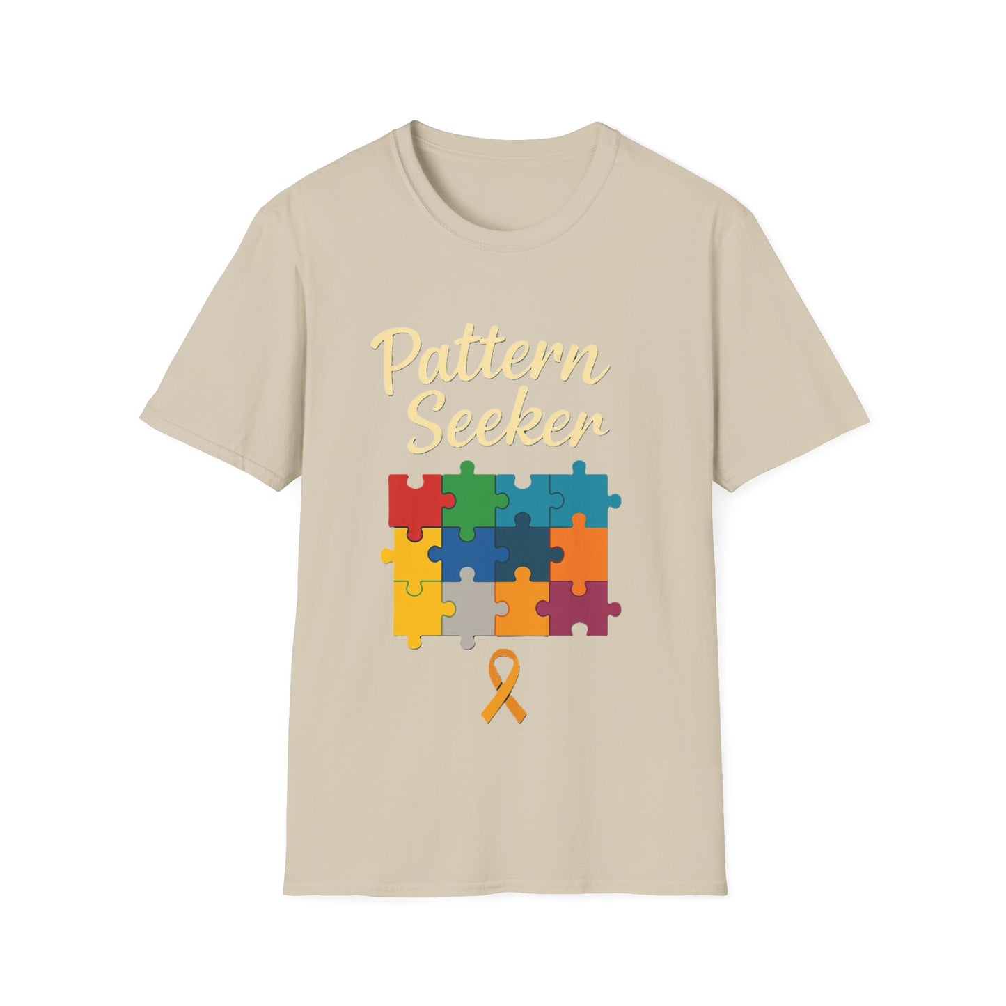 Pattern Seeker Autism Awareness T-Shirt – Neurodiversity Puzzle Piece Tee