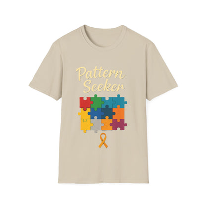 Pattern Seeker Autism Awareness T-Shirt – Neurodiversity Puzzle Piece Tee