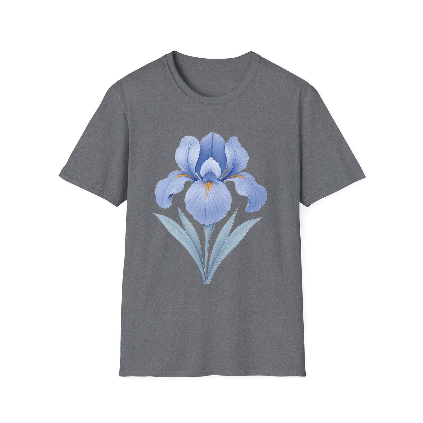Iris Bloom T-Shirt - Soft Unisex Tee