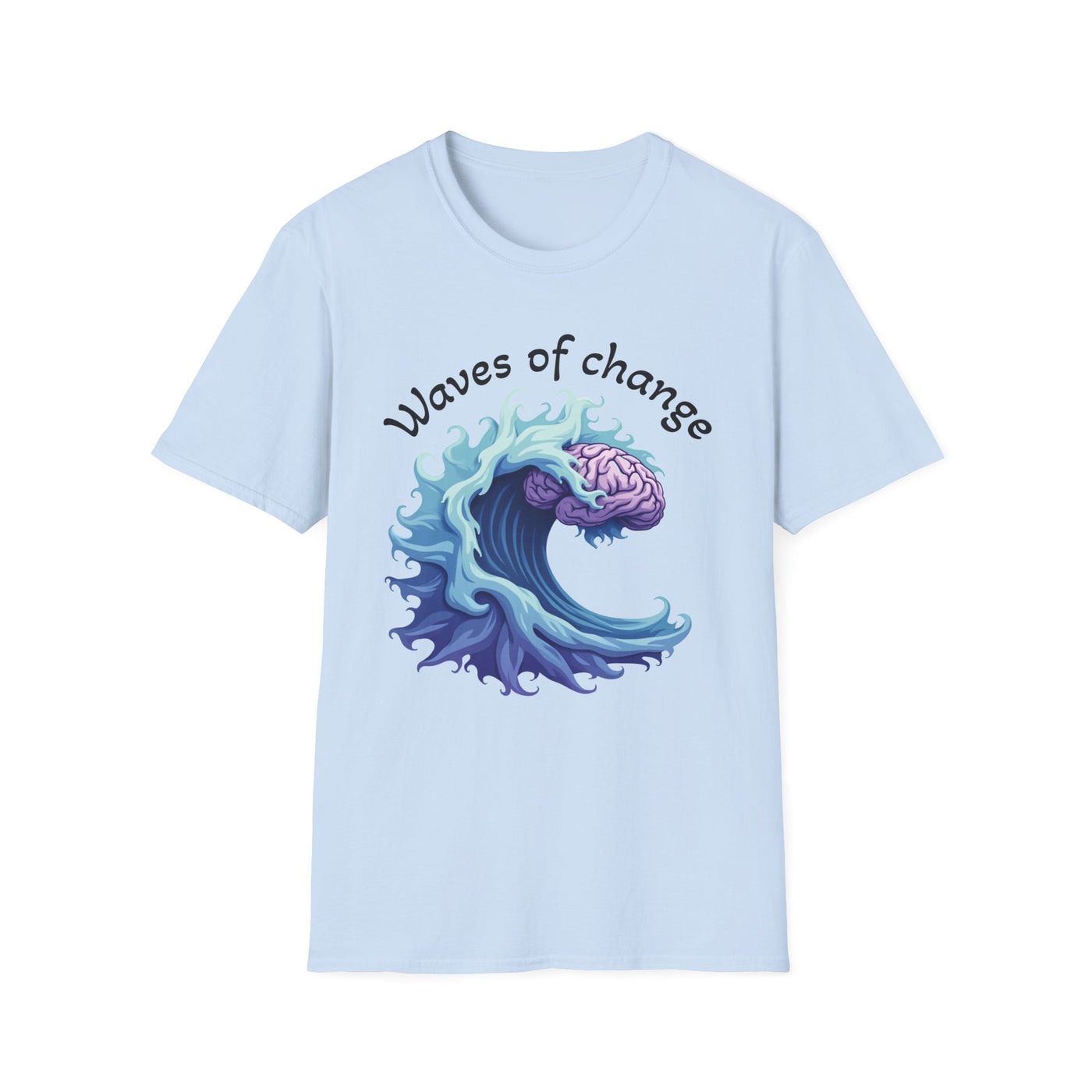 Waves of Change T-Shirt - Soft Unisex Tee