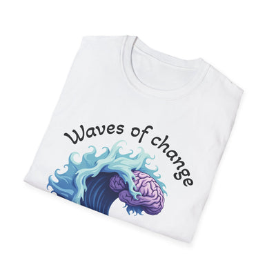 Waves of Change T-Shirt - Soft Unisex Tee