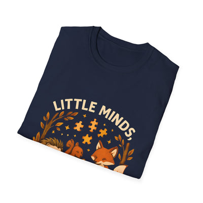 Little Minds, Big Wonders, Neurodivergent T-Shirt - Soft Unisex Tee