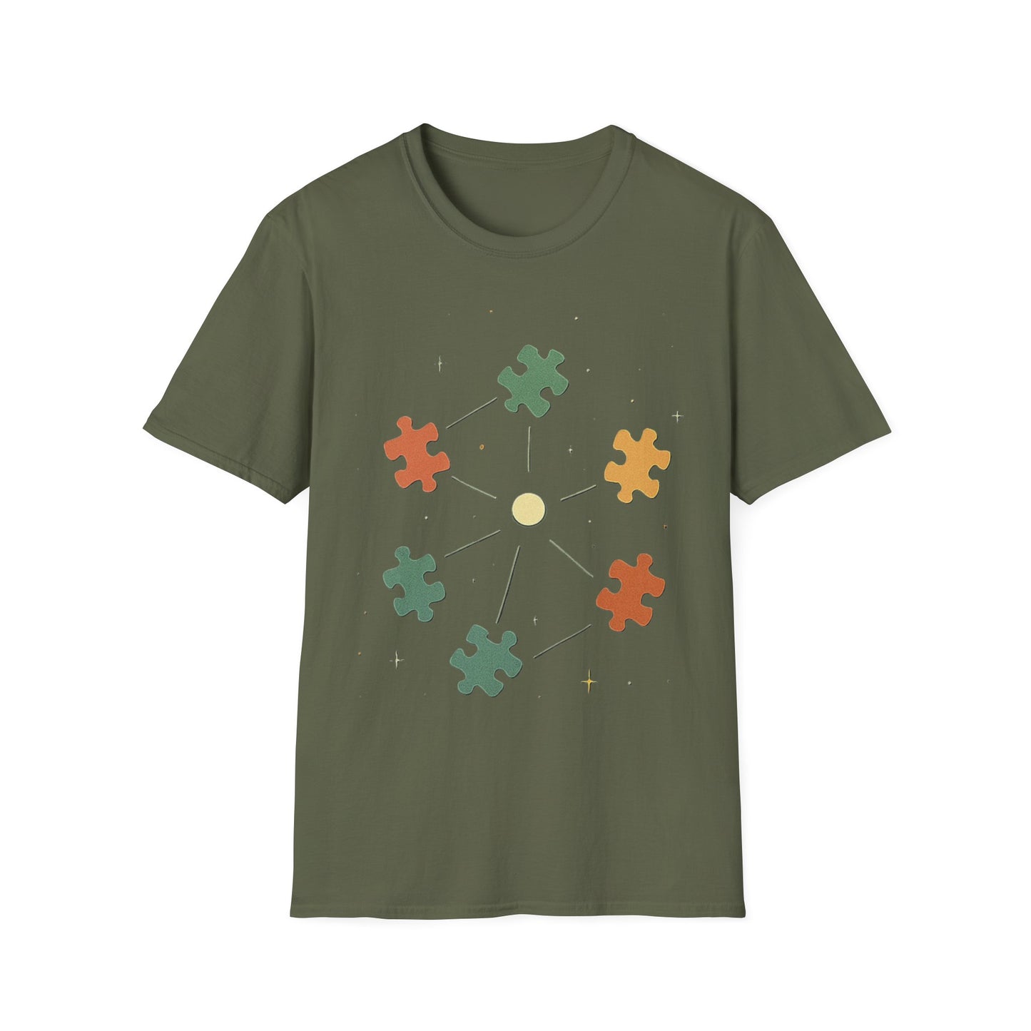 Puzzle Pieces of Unity Shirt – Autism Awareness & Inclusion T-Shirt | Celebrating Neurodiversity