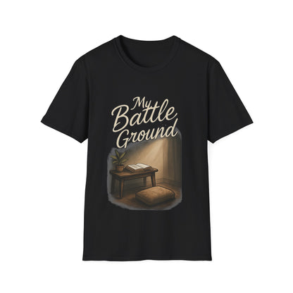 My Battle Ground Shirt – Inspirational Design for Strength and Faith