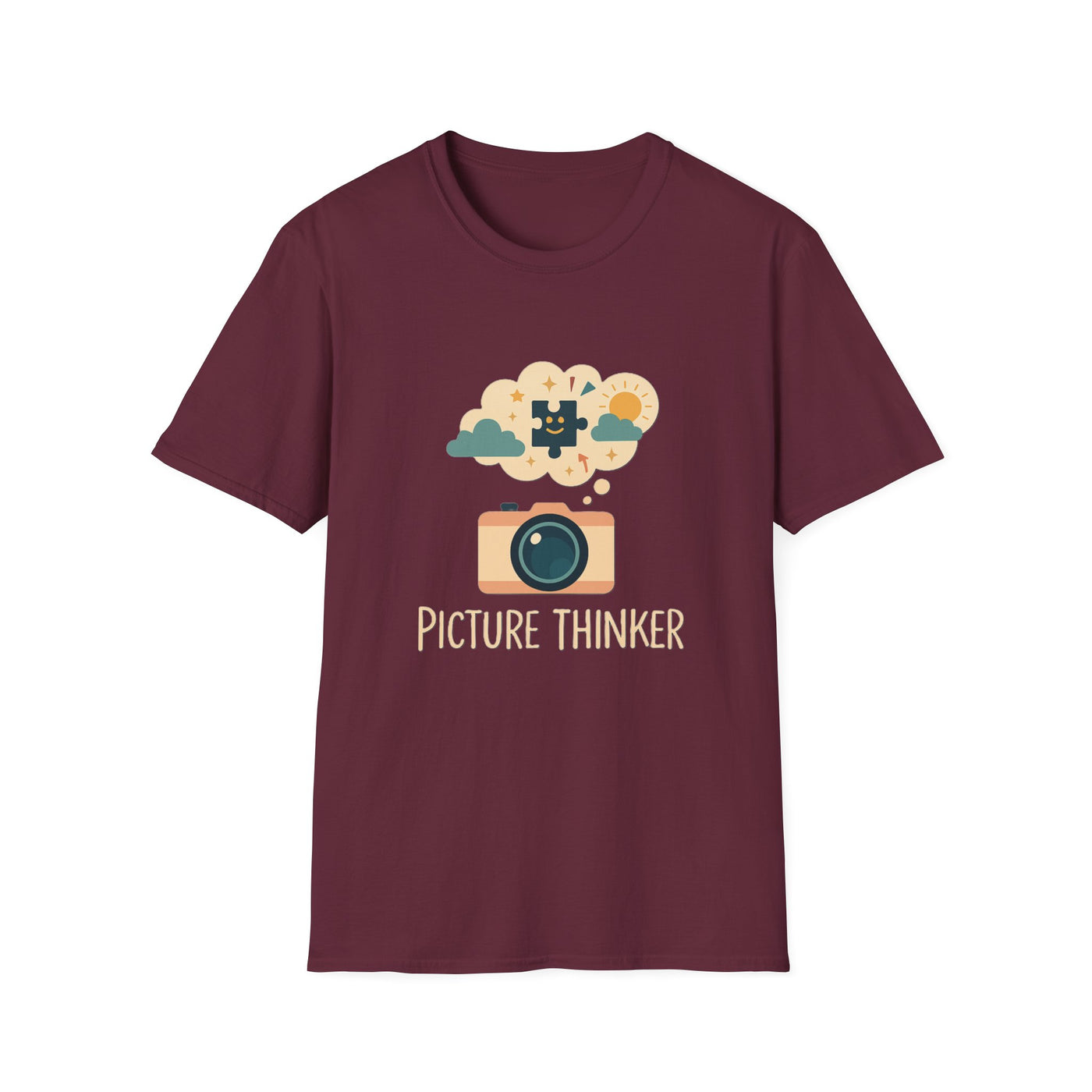 Picture Thinker T-Shirt - Soft Unisex Tee