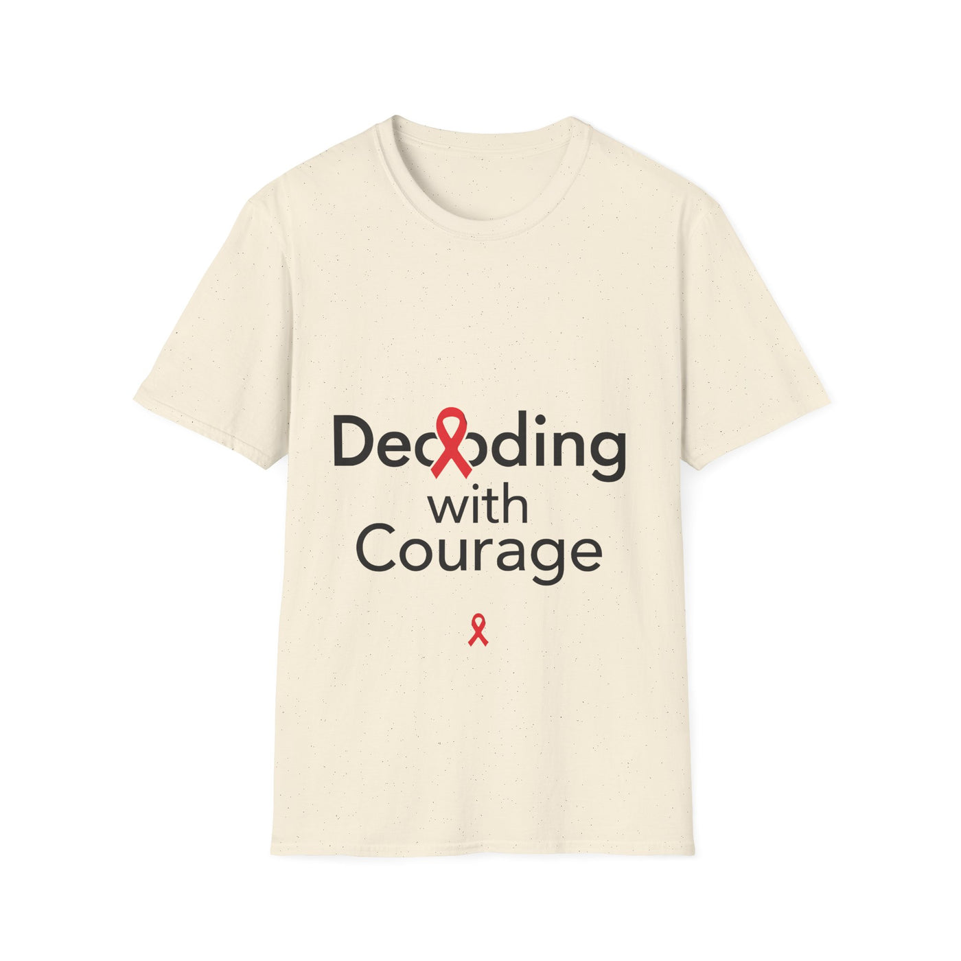 Decoding with Courage Dyslexia Awareness T-Shirt - Soft Unisex Tee