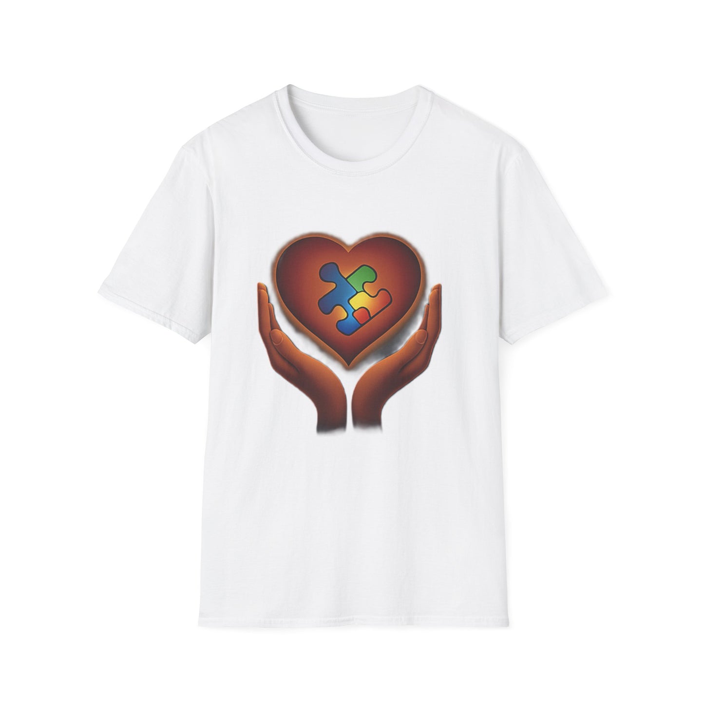 Puzzle Heart Hands Shirt – Love, Autism Awareness & Support T-shirt