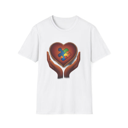 Puzzle Heart Hands Shirt – Love, Autism Awareness & Support T-shirt