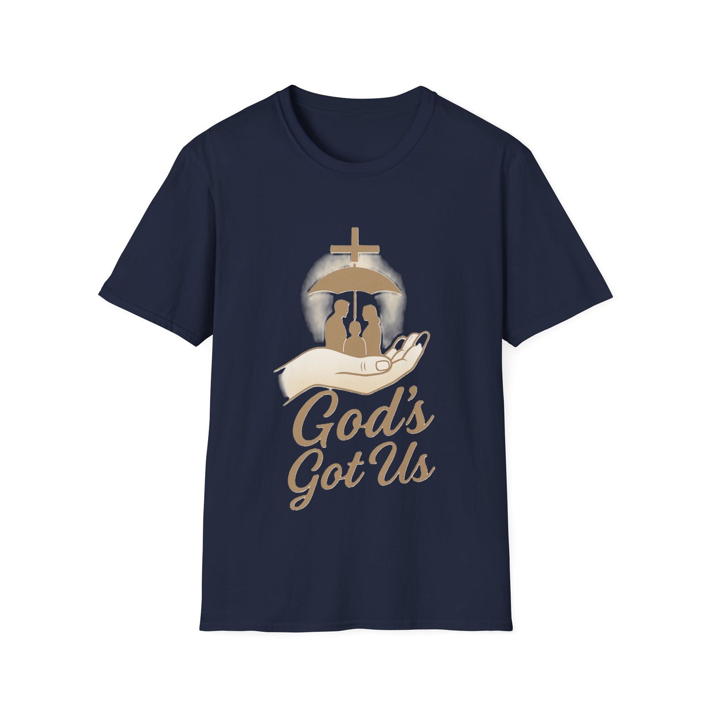 God’s Got Us Christian T-Shirt – Faith Family Protection Cross Shirt