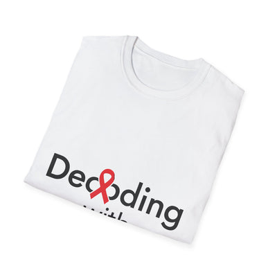 Decoding with Courage Dyslexia Awareness T-Shirt - Soft Unisex Tee