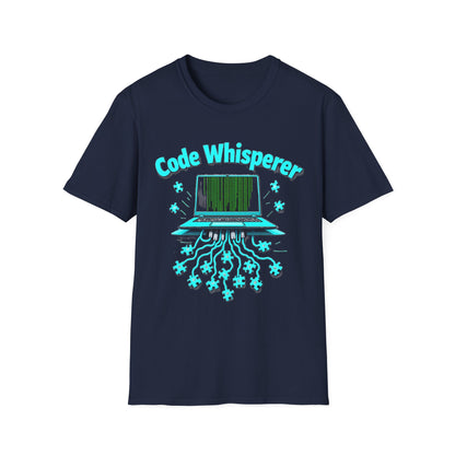 Code Whisperer Autism Pride T-Shirt – Neurodivergent Programmer Puzzle Piece Shirt