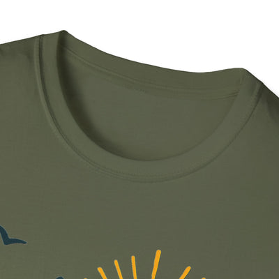 Father And Child Hiking T-Shirt - Soft Unisex Tee