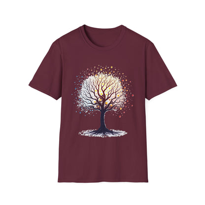 Colorful Tree of Life T-Shirt – Artistic Nature & Growth Graphic Tee