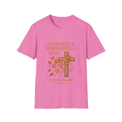 Fearfully And Wonderfully Made T-Shirt - Soft Unisex Tee