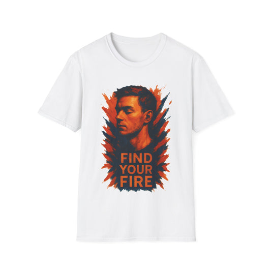 Find Your Fire T-Shirt - Soft Men's Tee