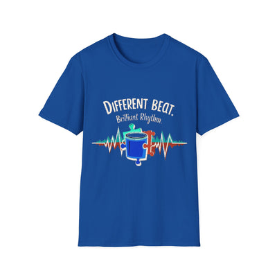 Different Beat, Brilliant Rythm T-Shirt - Soft Unisex Tee