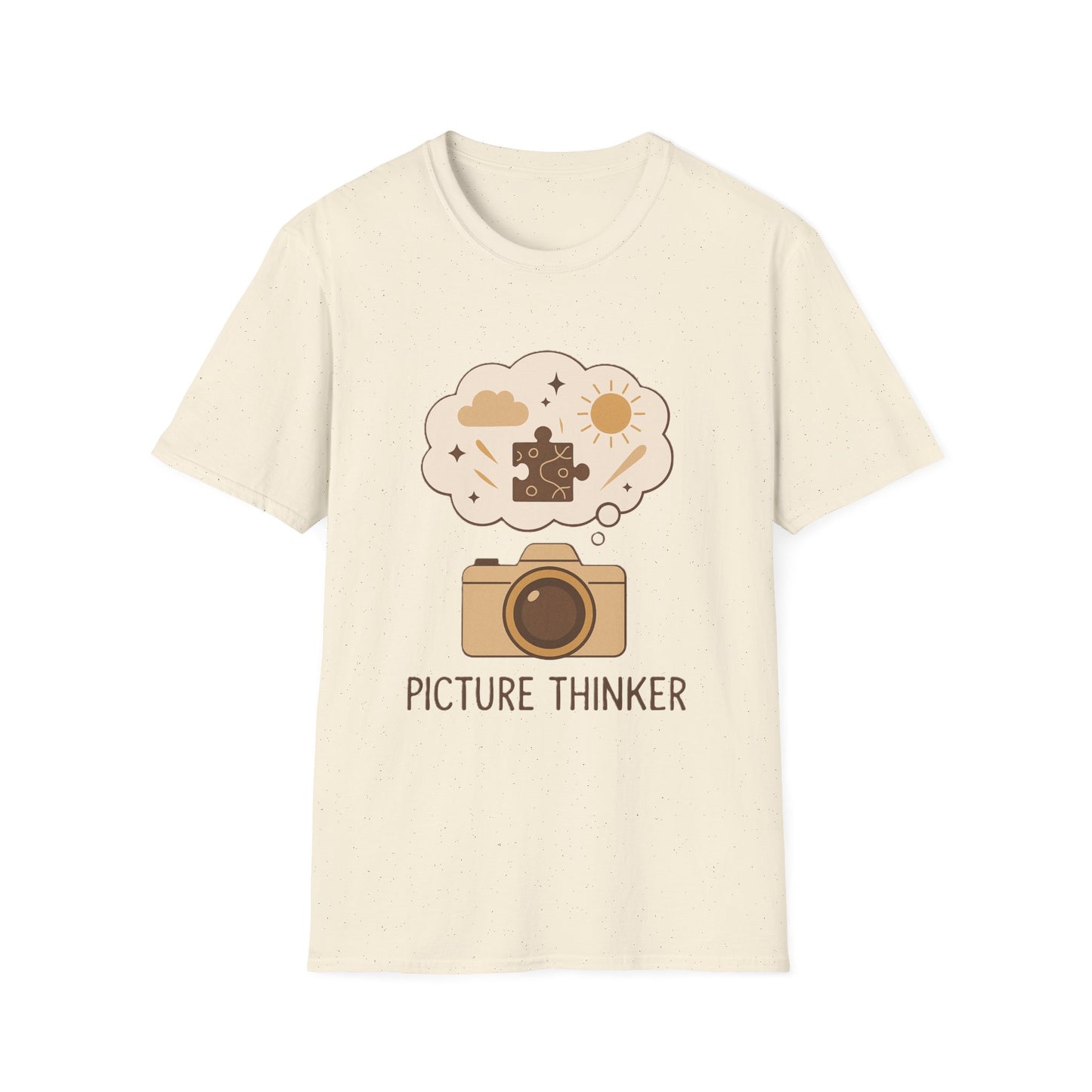 Picture Thinker Shirt – Creative Autism Awareness & Puzzle Thinking T-shirt