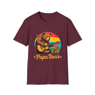 Papa Bear T-Shirt - Soft CasualTee