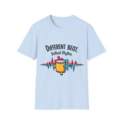 Different Beat, Brilliant Rythm T-Shirt - Soft Unisex Tee