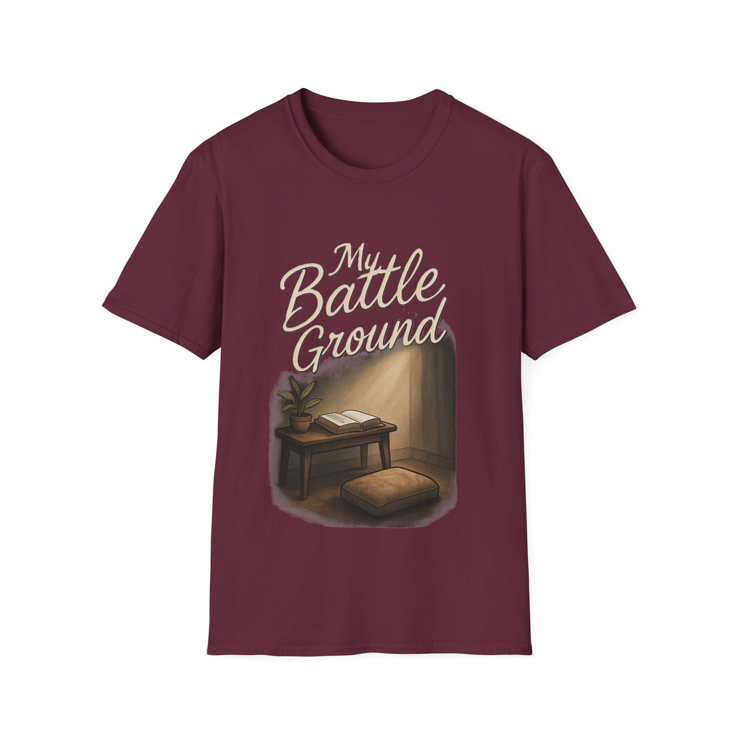 My Battle Ground Shirt – Inspirational Design for Strength and Faith