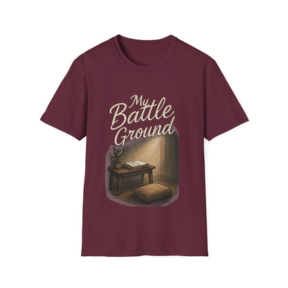 My Battle Ground Shirt – Inspirational Design for Strength and Faith