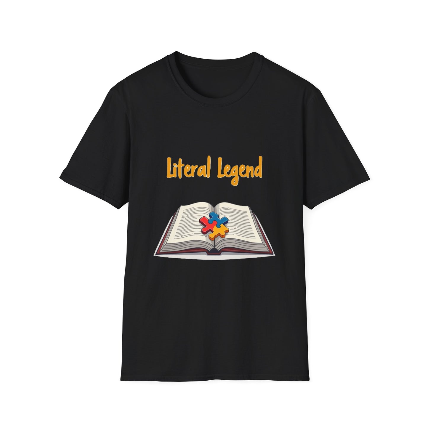Literal Legend Shirt – Puzzle Piece Design for Autism Advocacy and Pride