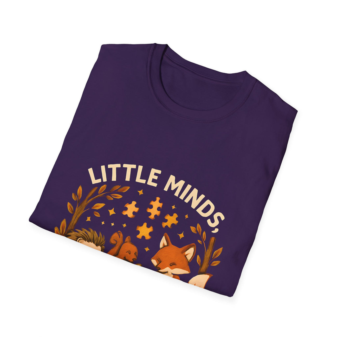 Little Minds, Big Wonders, Neurodivergent T-Shirt - Soft Unisex Tee