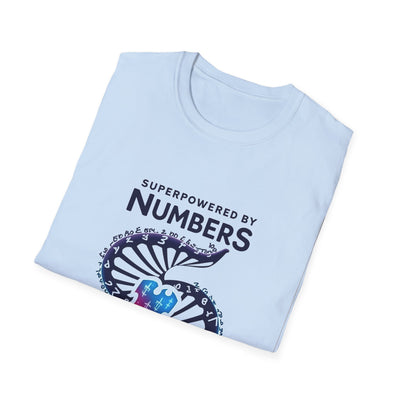 Superpowered By Numbers T-Shirt - Soft Unisex Tee