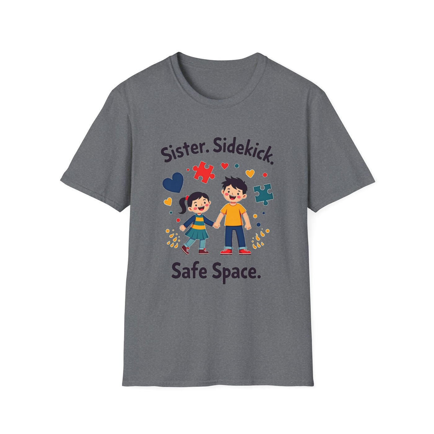 Sister, Sidekick, Safe Space T-Shirt - Soft Ladies Tee