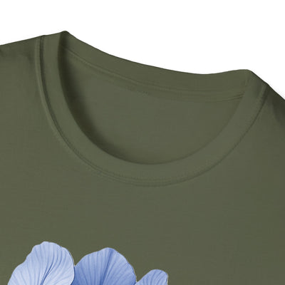 Iris Bloom T-Shirt - Soft Unisex Tee