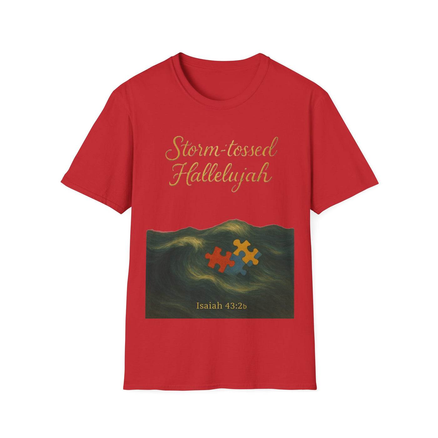 Storm Tossed Hallelujah T-Shirt - Soft Unisex Tee