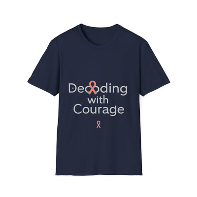 Decoding with Courage Dyslexia Awareness T-Shirt - Soft Unisex Tee