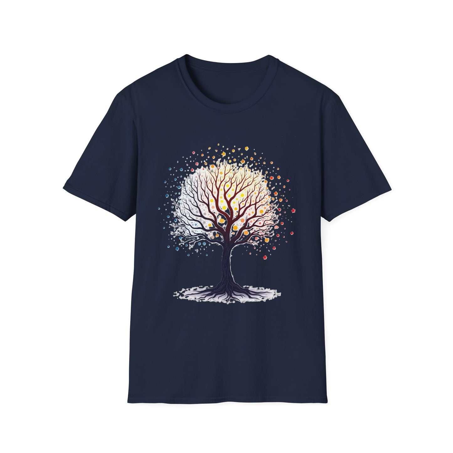 Colorful Tree of Life T-Shirt – Artistic Nature & Growth Graphic Tee