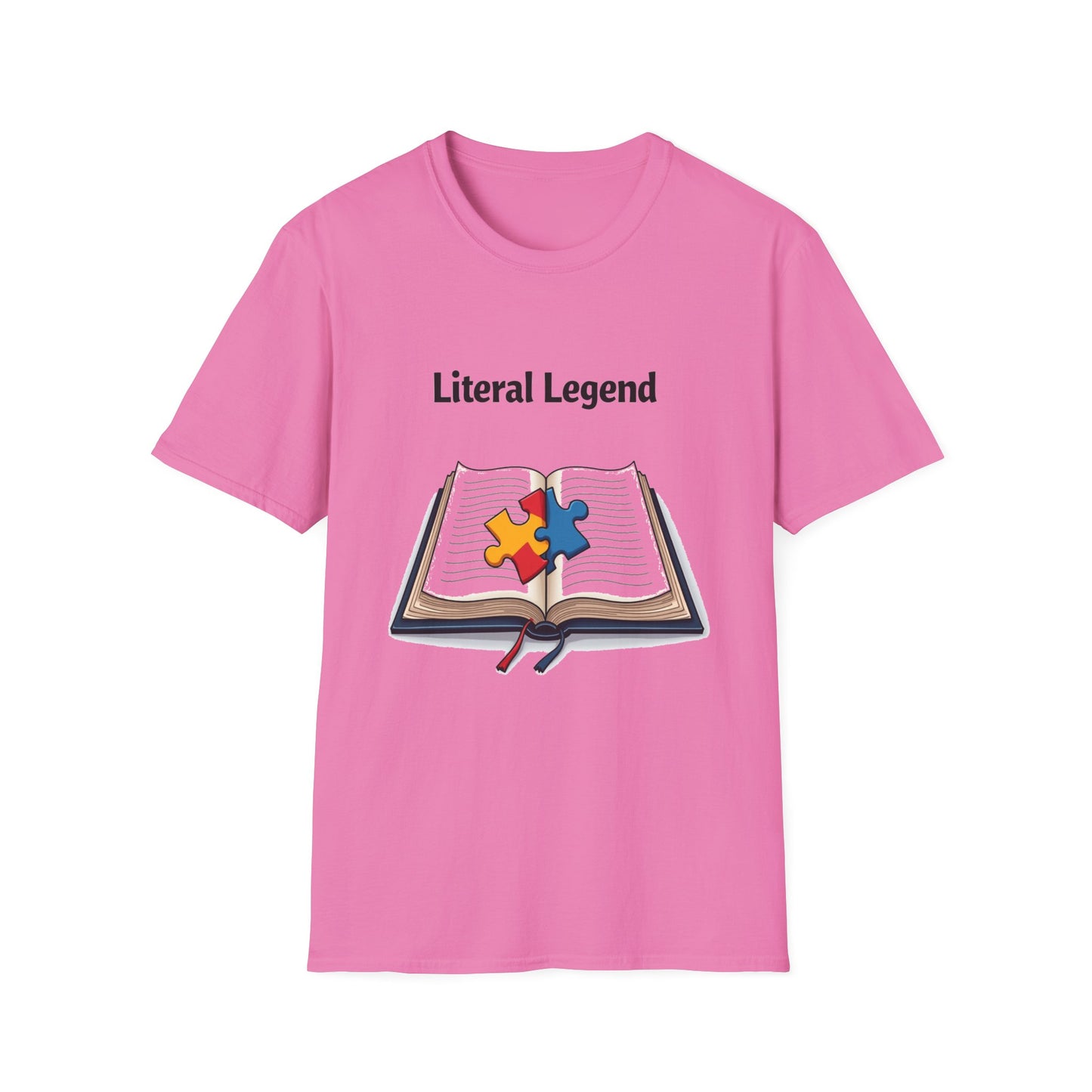 Literal Legend Shirt – Puzzle Piece Design for Autism Advocacy and Pride