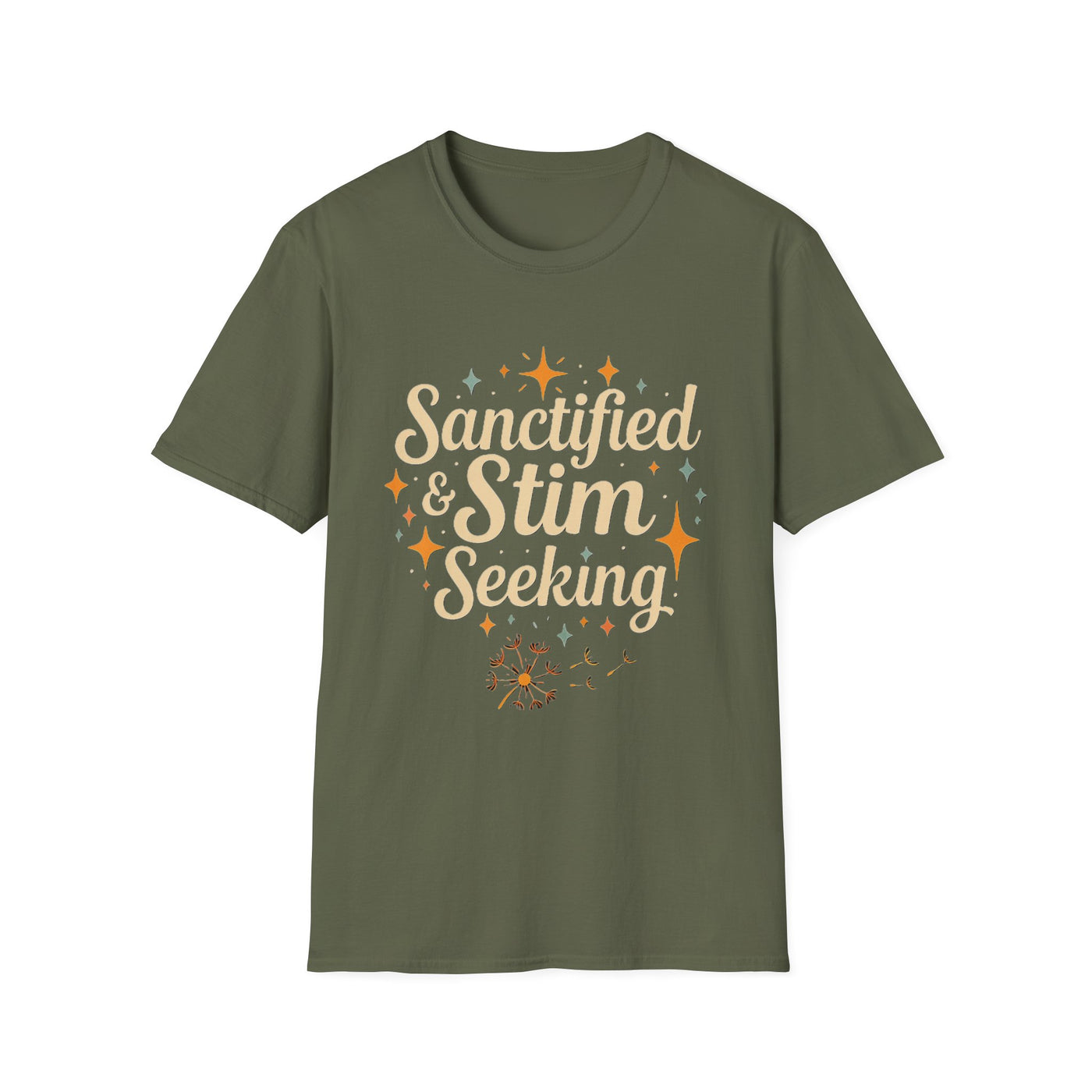Sanctified & Stim Seeking T-Shirt - Soft Unisex Tee