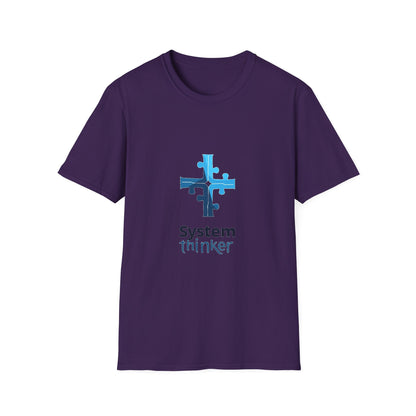 System Thinker T-Shirt – Analytical Mindset Tee for Engineers, Strategists & Innovators