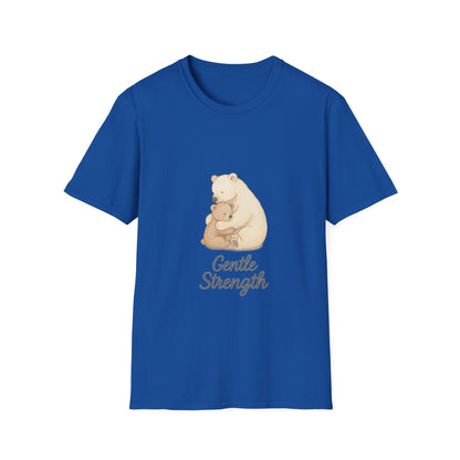 Gentle Strength Shirt – Bear & Cub T-Shirt for Compassion, Love, and Family