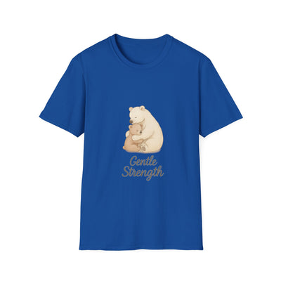 Gentle Strength Bear T-Shirt - Soft Unisex Tee, Comfort Wear