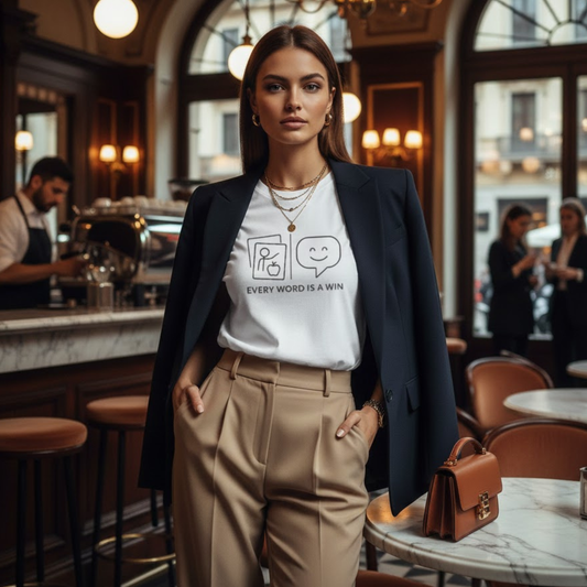 Every Word Is a Win – Autism Communication Progress T-Shirt