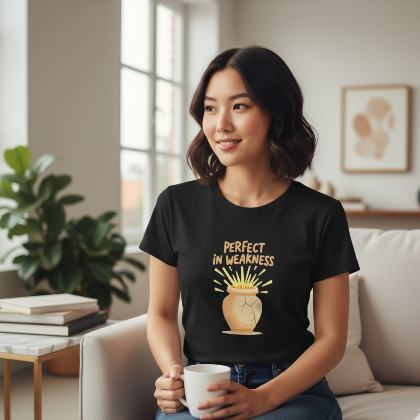 Perfect in Weakness Shirt – Inspirational T-shirt Embracing Strength Through Imperfection  Alternative Title Options