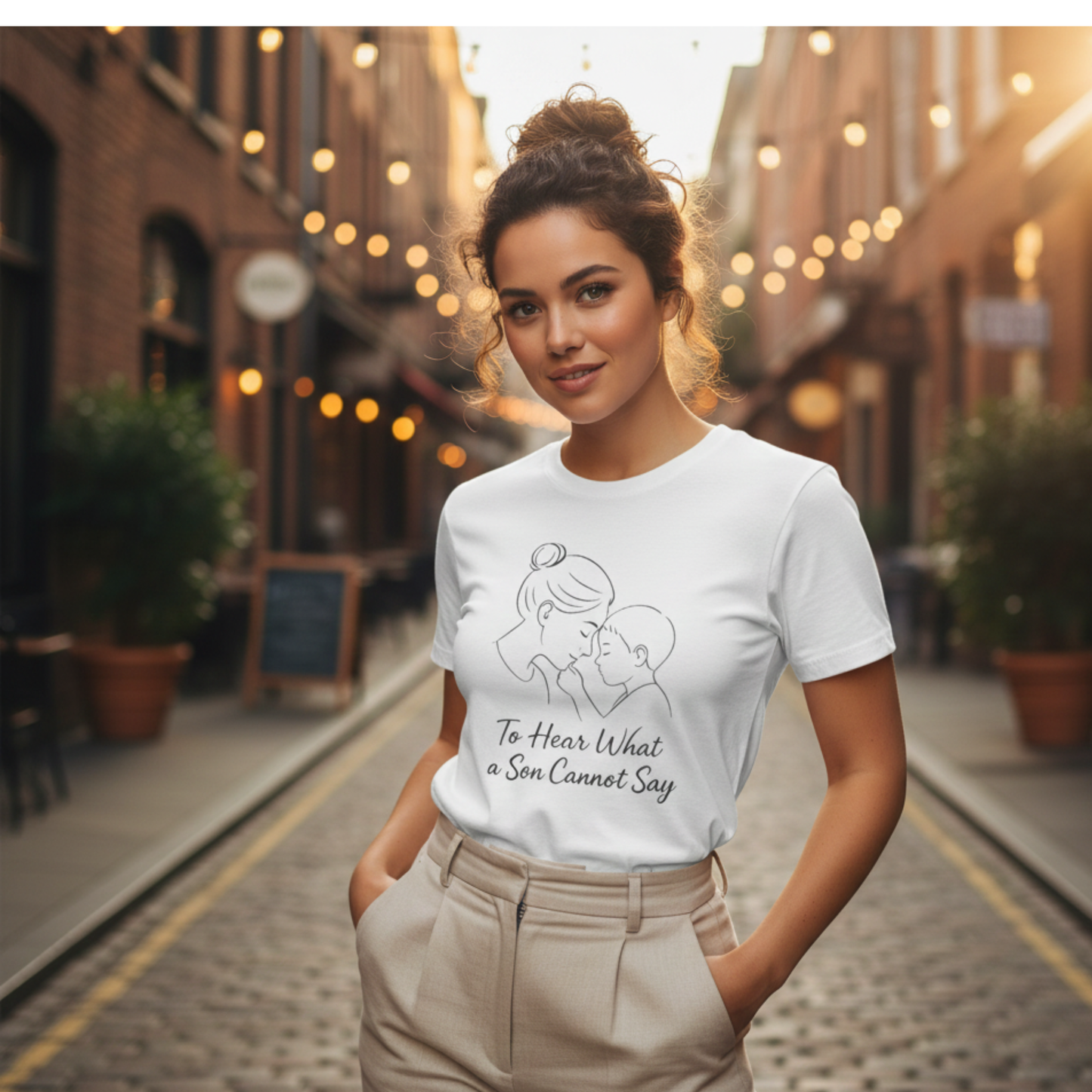 To Hear What a Son Cannot Say – Autism Mom Awareness T-Shirt