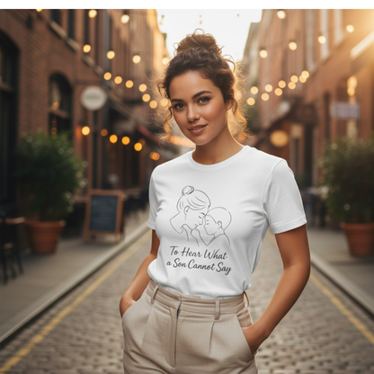 To Hear What a Son Cannot Say – Autism Mom Awareness T-Shirt