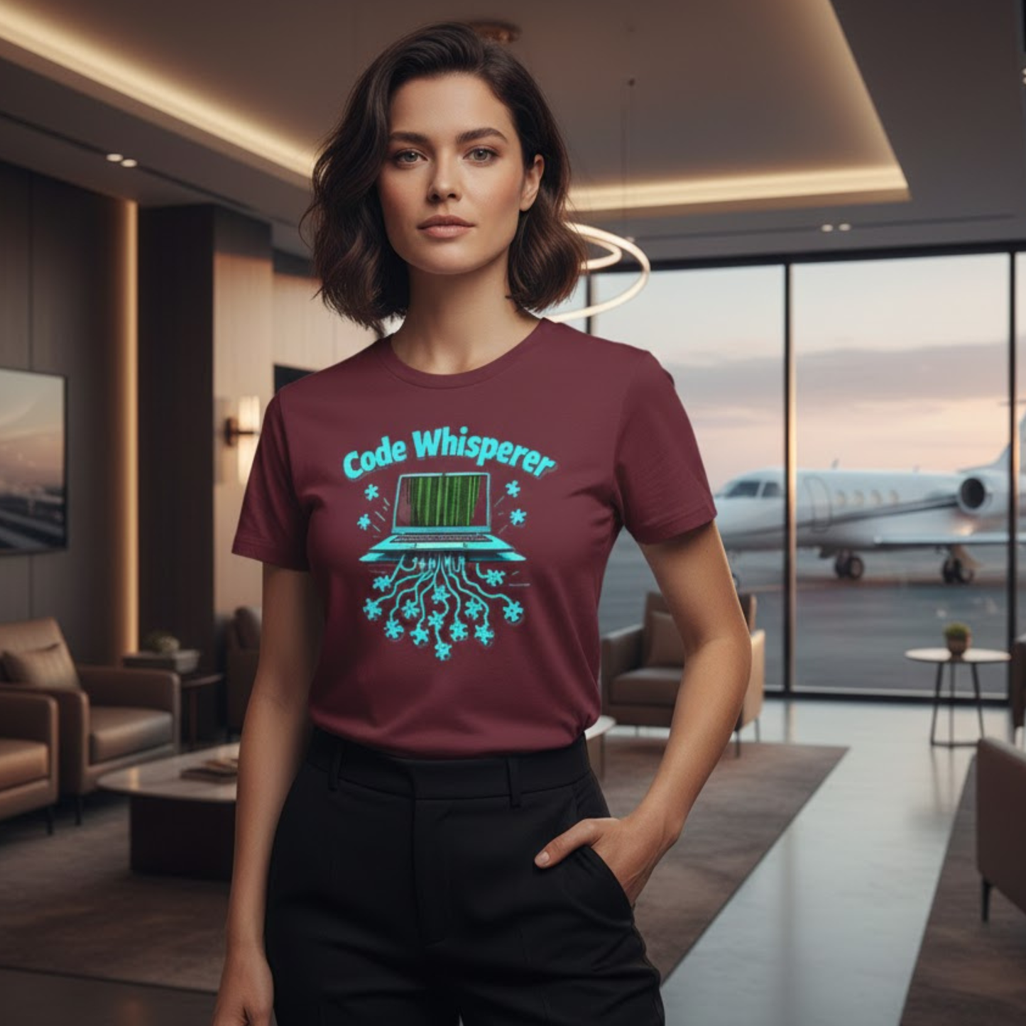 Code Whisperer Autism Pride T-Shirt – Neurodivergent Programmer Puzzle Piece Shirt