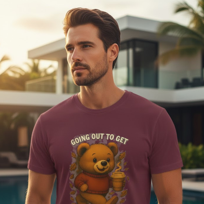 Going Out to Get My Act Together Shirt – Funny Cozy Bear Fall Graphic T-Shirt